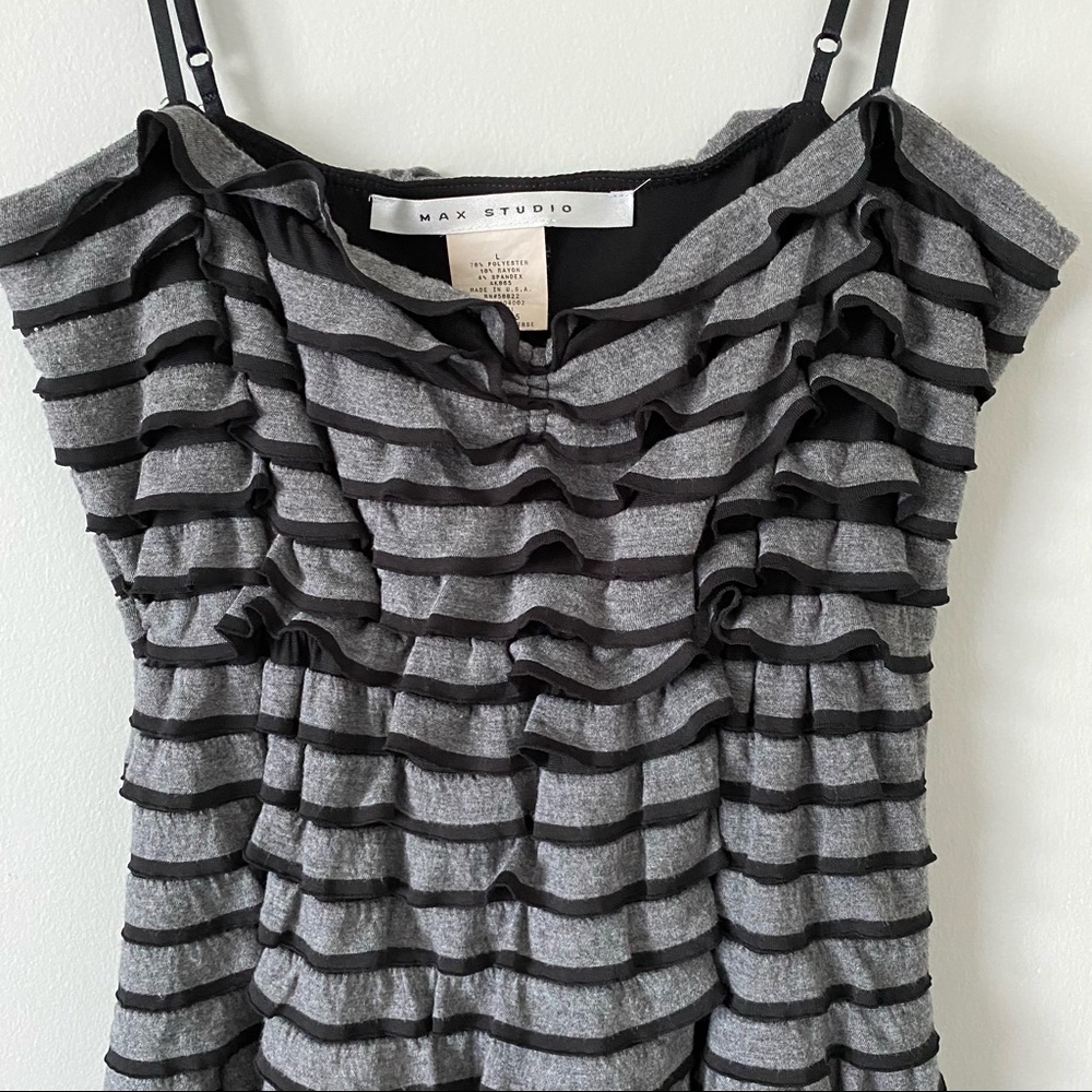 Max Studio Ruffle Dress - Picture 2 of 5